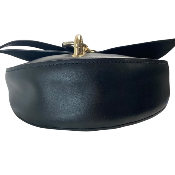 ZAC POSEN - Belay Saddle Crossbody Bag in Black Smooth leather - Picture 4 of 13